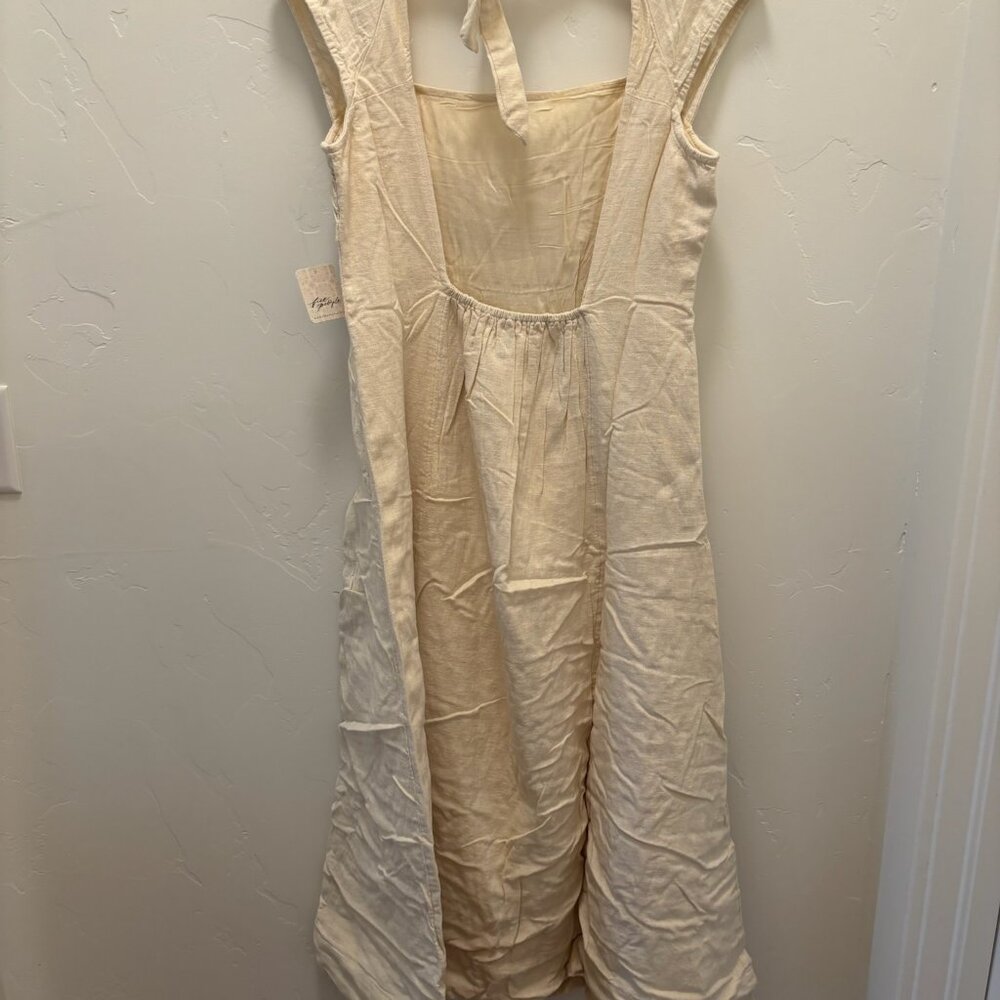 Free People Cartagena Cotton-Linen Maxi NWT * - Picture 5 of 5